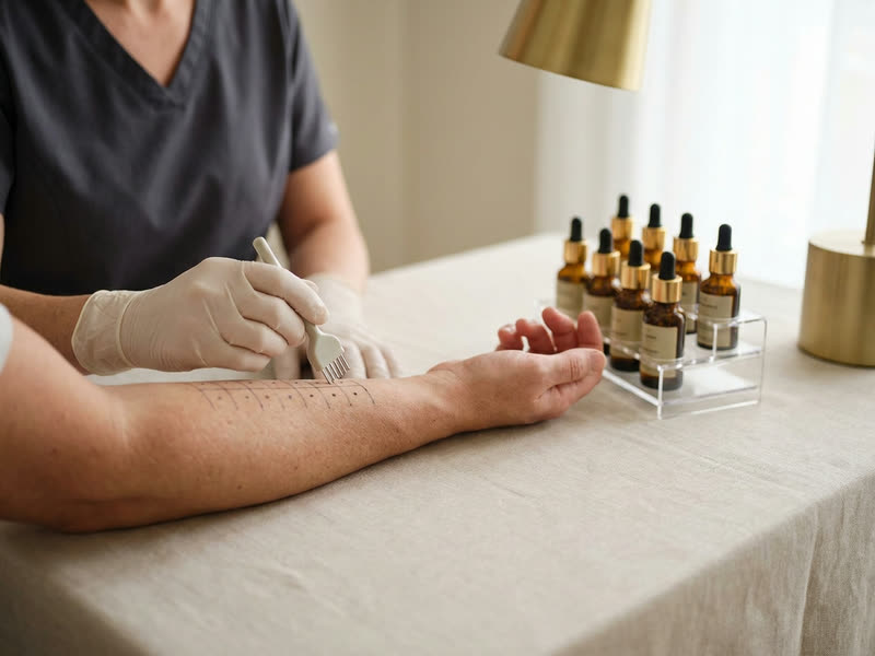 Illustration: Allergy Testing